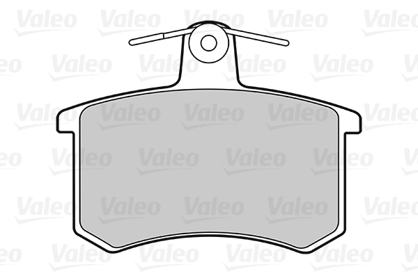 Комплект тормозных колодок, дисковый тормоз - 301125 VALEO