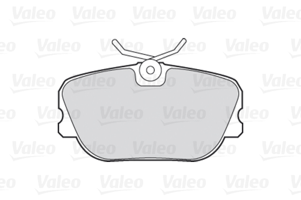 Комплект тормозных колодок, дисковый тормоз - 301241 VALEO