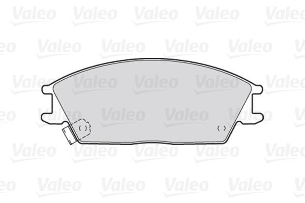 Комплект тормозных колодок, дисковый тормоз - 301052 VALEO