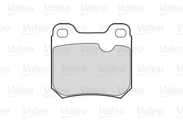 Комплект тормозных колодок, дисковый тормоз - 301253 VALEO