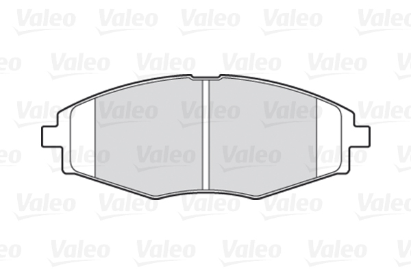 Комплект тормозных колодок, дисковый тормоз - 301316 VALEO