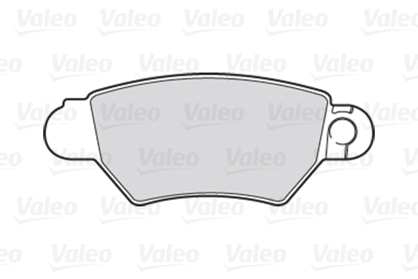 Комплект тормозных колодок, дисковый тормоз - 301926 VALEO