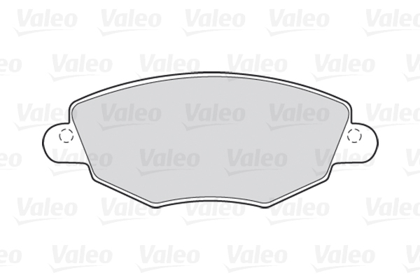 Комплект тормозных колодок, дисковый тормоз - 301433 VALEO