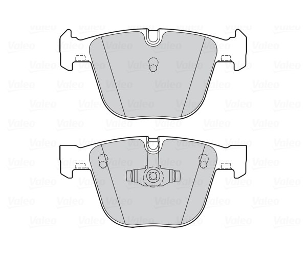 Brake Pad Set, disc brake - 302290 VALEO