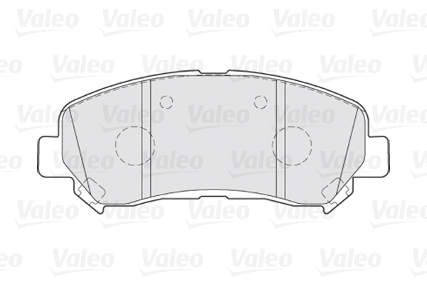 Комплект тормозных колодок, дисковый тормоз - 301067 VALEO