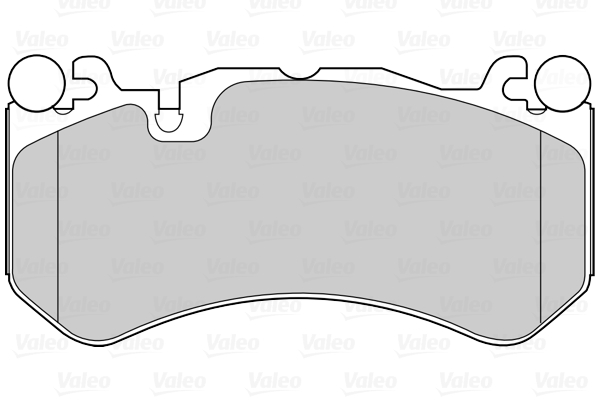 Комплект тормозных колодок, дисковый тормоз - 302231 VALEO