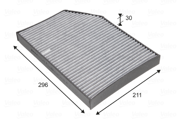 Filter, interior air - 701045 VALEO