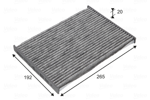 Filter, interior air - 715732 VALEO