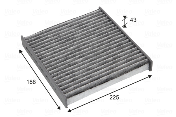 Filter, interior air - 715818 VALEO