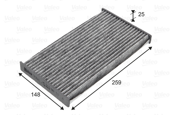 Filter, interior air - 715840 VALEO