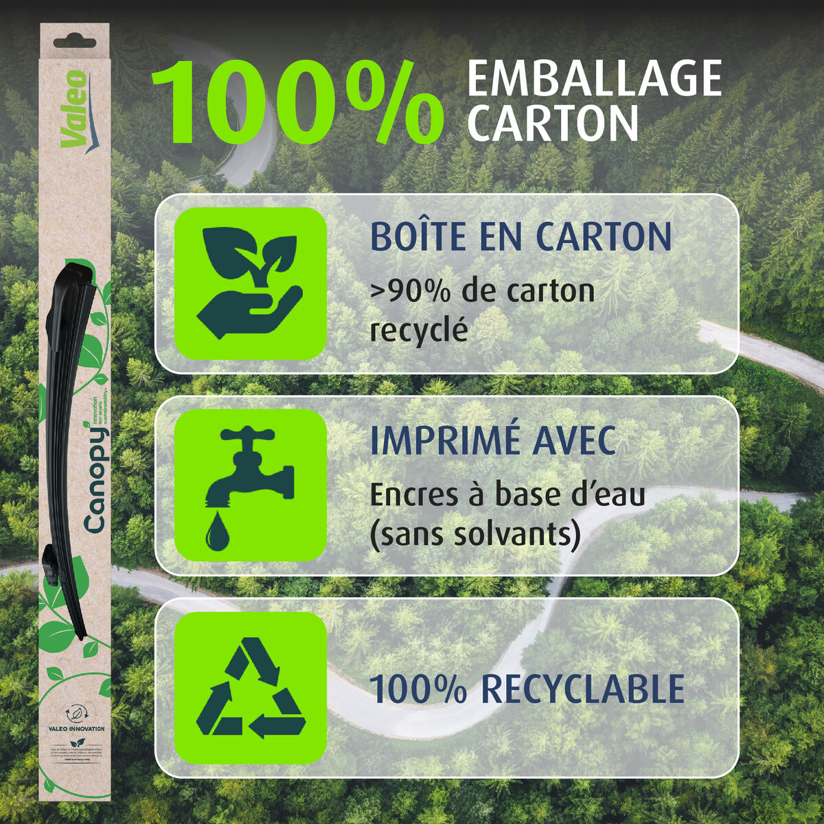 Щетка стеклоочистителя - 583910 VALEO