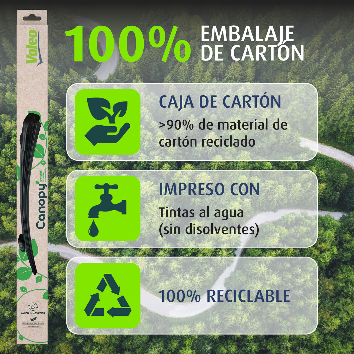 Щетка стеклоочистителя - 583910 VALEO