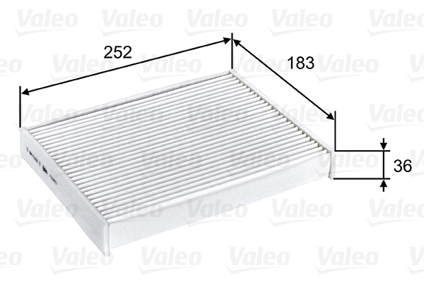 Filtro, Aria abitacolo - 715803 VALEO