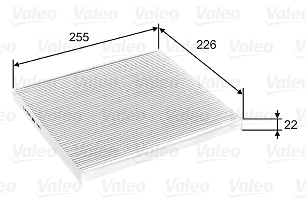 Filter, interior air - 715804 VALEO