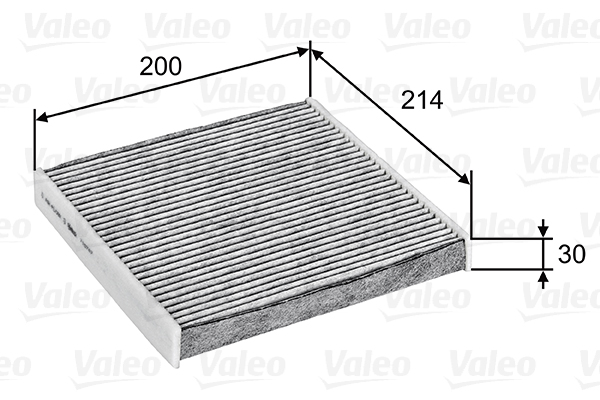 Filter, interior air - 715747 VALEO