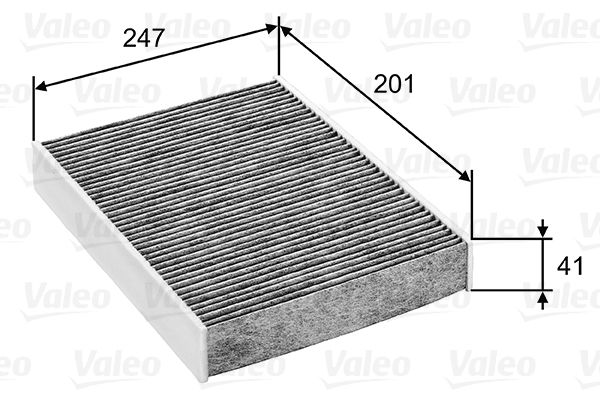 Filter, interior air - 715753 VALEO