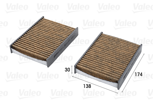 Filter, interior air - 701017 VALEO