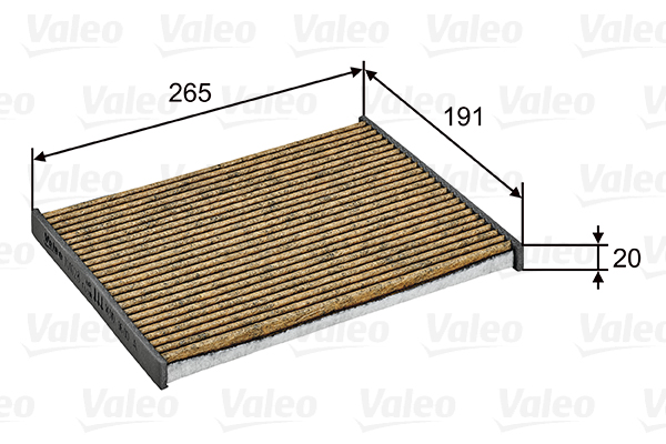 Filtro, Aria abitacolo - 701028 VALEO