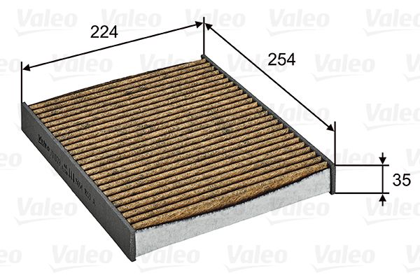 Filtro, Aria abitacolo - 701029 VALEO