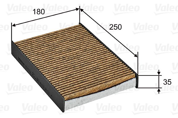 Filtro, Aria abitacolo - 701032 VALEO