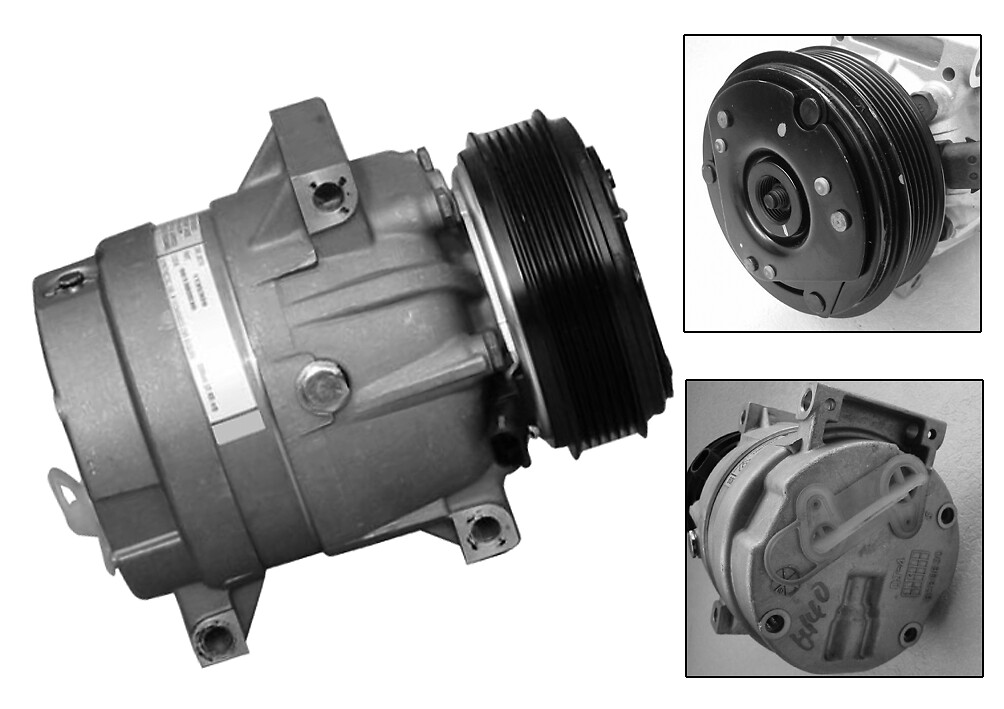 Compressor, air conditioning - 699143 VALEO