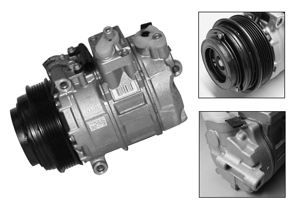 Compressor, air conditioning - 699298 VALEO