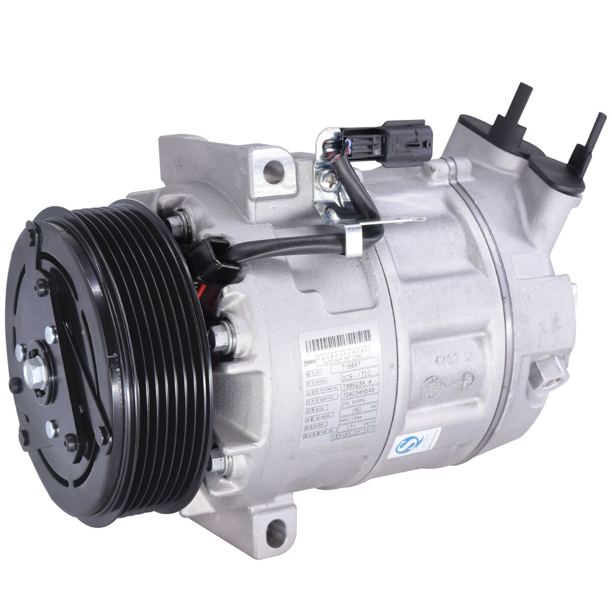 Compressor, air conditioning - 716687 VALEO