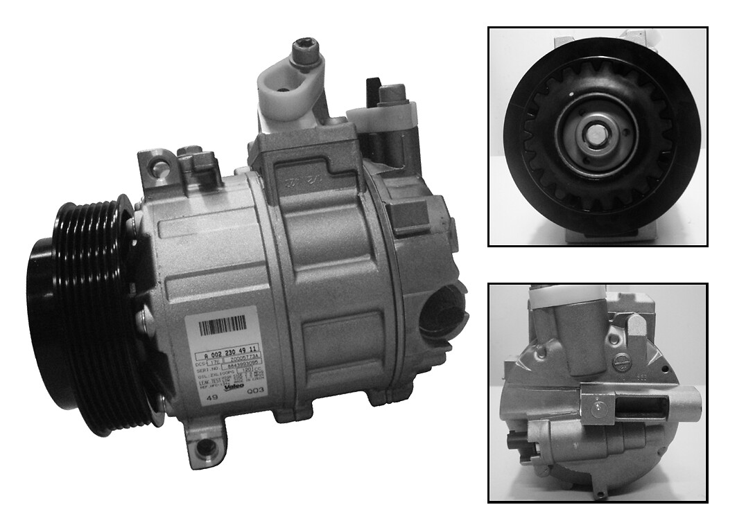 Compressor, air conditioning - 813137 VALEO