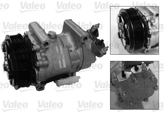 Компрессор, кондиционер - 813189 VALEO