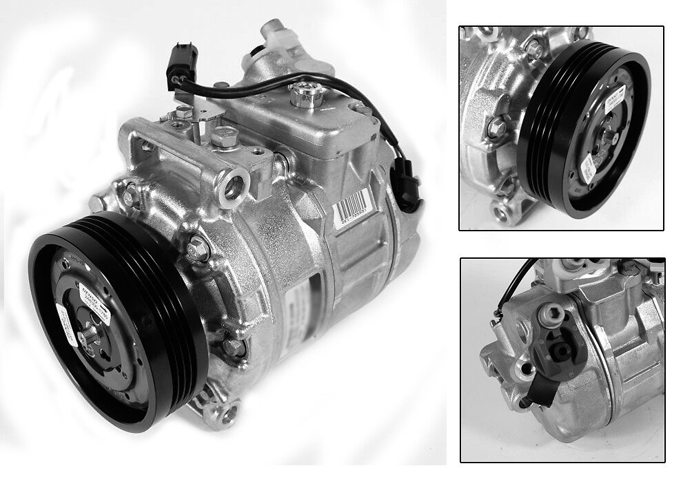 Compressor, air conditioning - 813194 VALEO