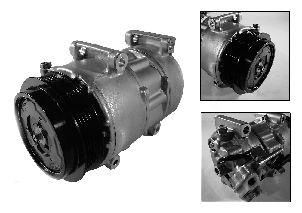 Compressor, air conditioning - 813196 VALEO