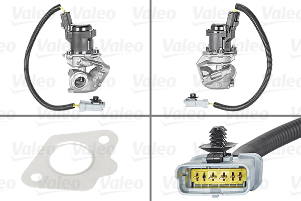 Valvola ricircolo gas scarico-EGR - 700412 VALEO