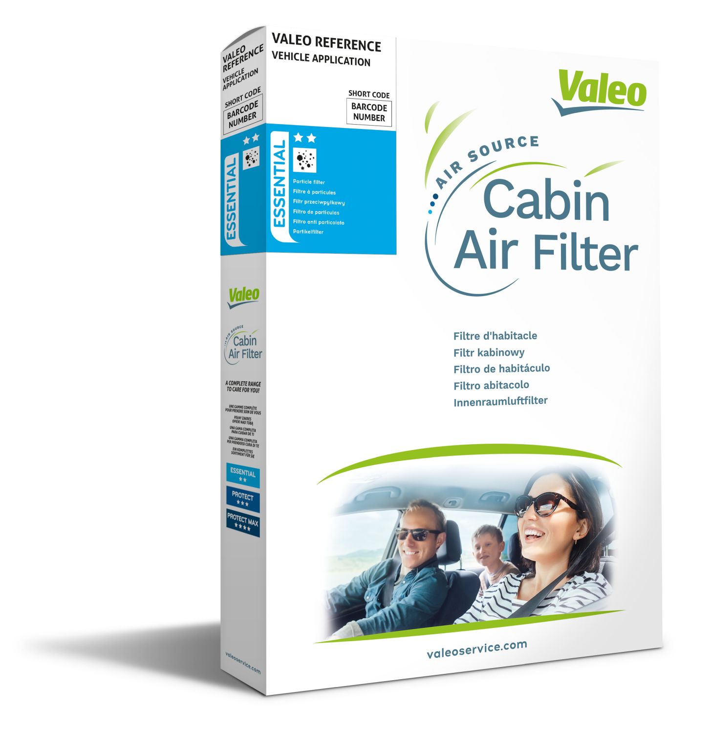 Filter, interior air - 715740 VALEO