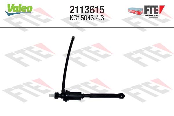 Master Cylinder, clutch - 2113615 VALEO