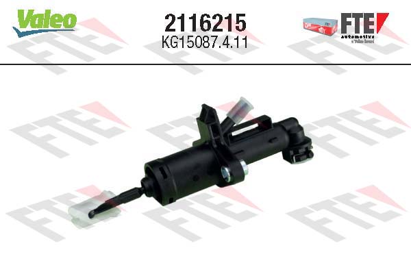 Master Cylinder, clutch - 2116215 VALEO