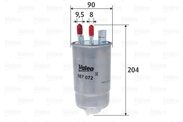 Fuel filter - 587072 VALEO