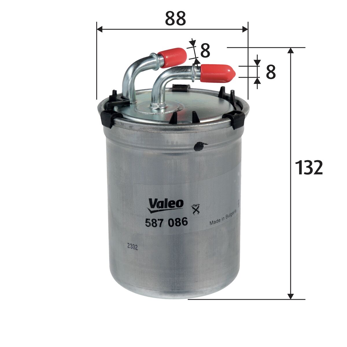 Fuel filter - 587086 VALEO