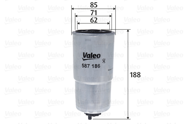 Fuel filter - 587186 VALEO