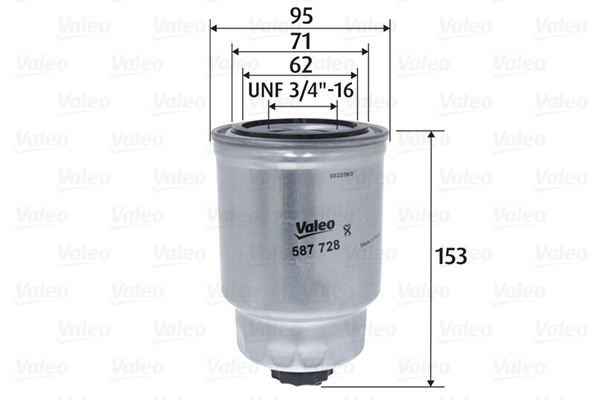 Fuel filter - 587728 VALEO