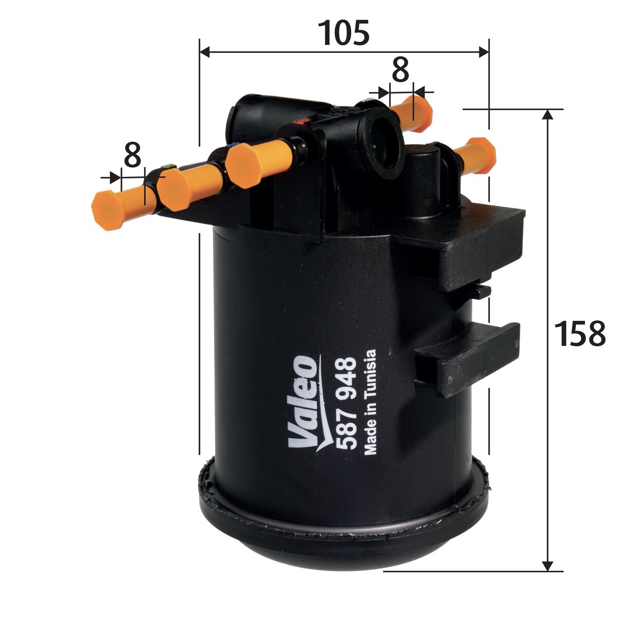 Fuel filter - 587948 VALEO