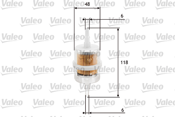 kuro filtras - 587005 VALEO