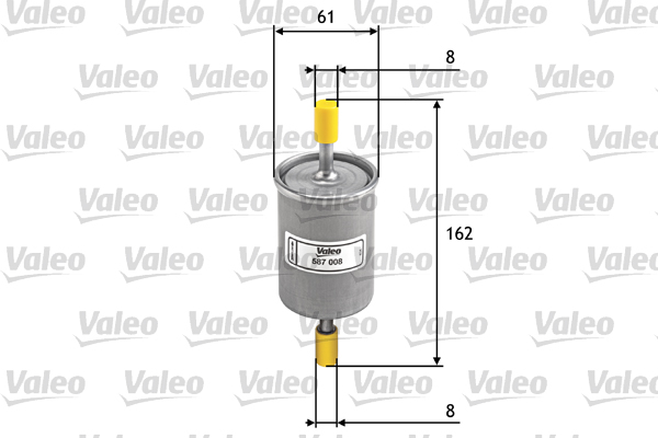 Топливный фильтр - 587008 VALEO