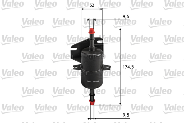 Fuel filter - 587018 VALEO