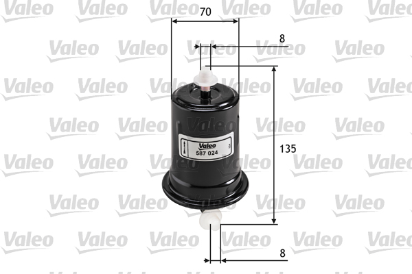 Filtro carburante - 587024 VALEO