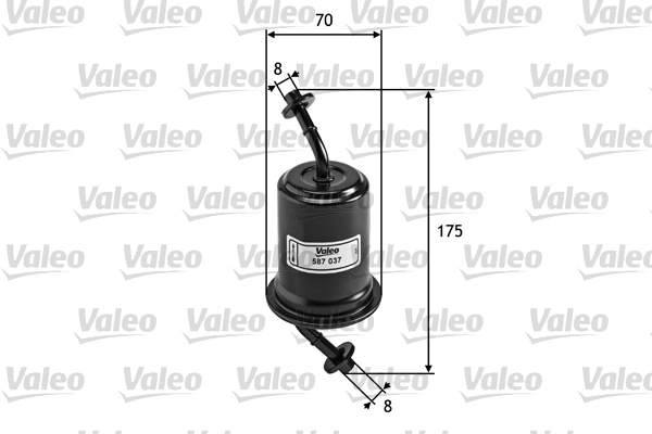 Fuel filter - 587037 VALEO