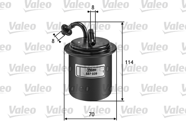 Fuel filter - 587039 VALEO