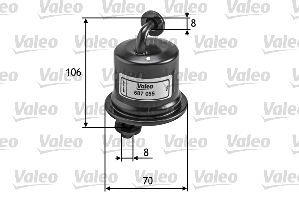 Fuel filter - 587055 VALEO