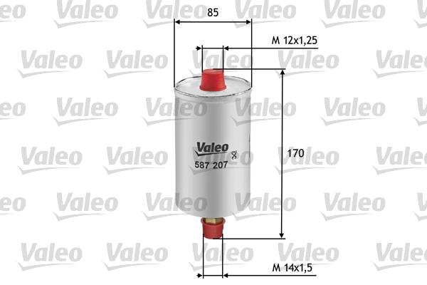 Fuel filter - 587207 VALEO