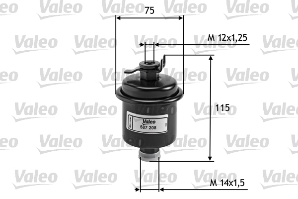 Fuel filter - 587208 VALEO