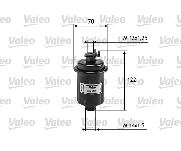 Fuel filter - 587211 VALEO